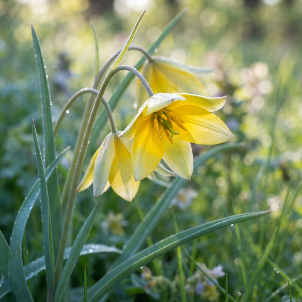 Tulip Sylvestris Flower Seeds - Wild Tulip Flower Seeds for Garden