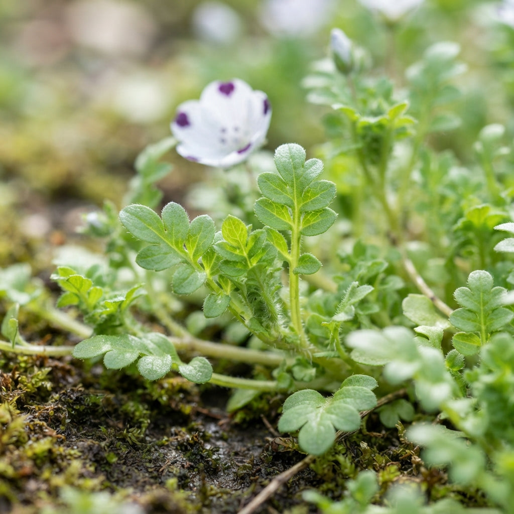 Nemophila Five Spot Wildflower Seeds for Planting