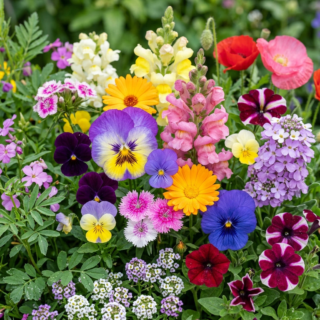 Winter Flower Mix Seeds For Planting