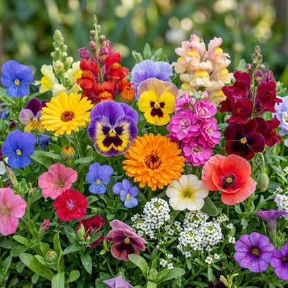 Winter Flower Mix Seeds For Planting