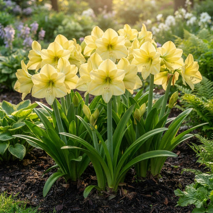 Amaryllis Light Yellow Flower Seeds for Planting