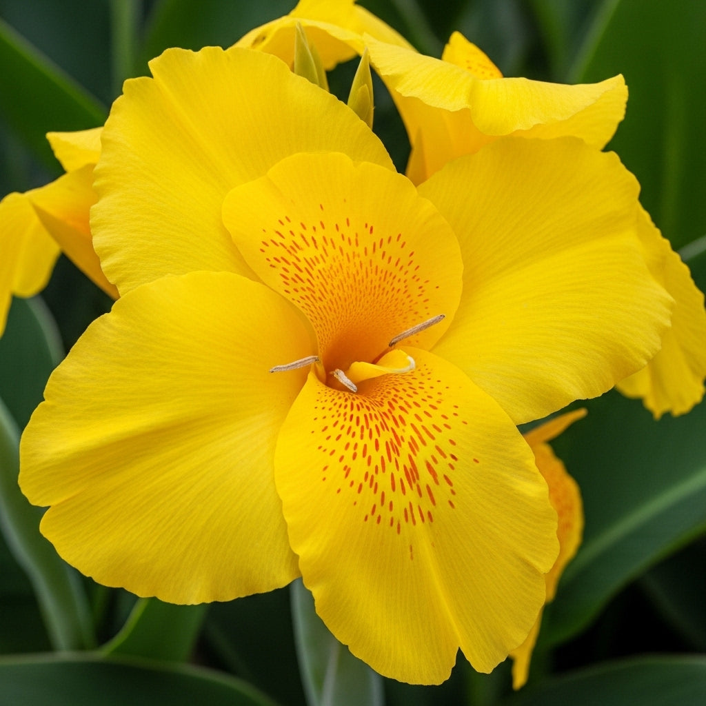 Yellow Canna Lily Seeds for Tropical Flower Garden Planting