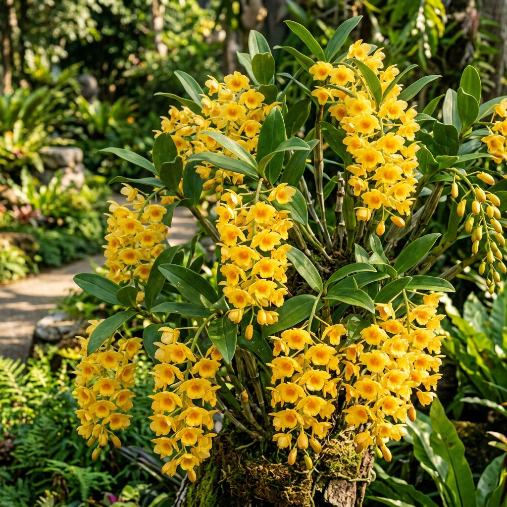 Yellow Densiflorum Flower Seeds for Garden Planting