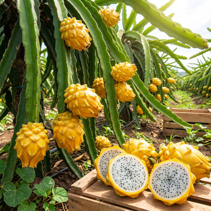 Yellow Dragon Fruit (Pitaya) Seeds for Planting
