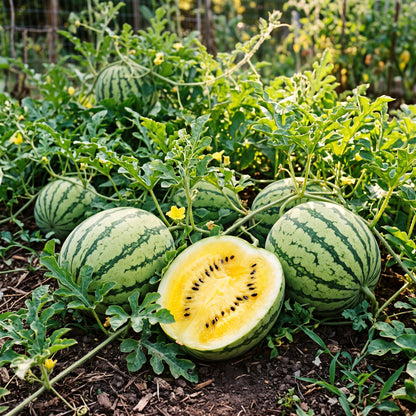 Yellow Flesh Watermelon Seeds for Planting