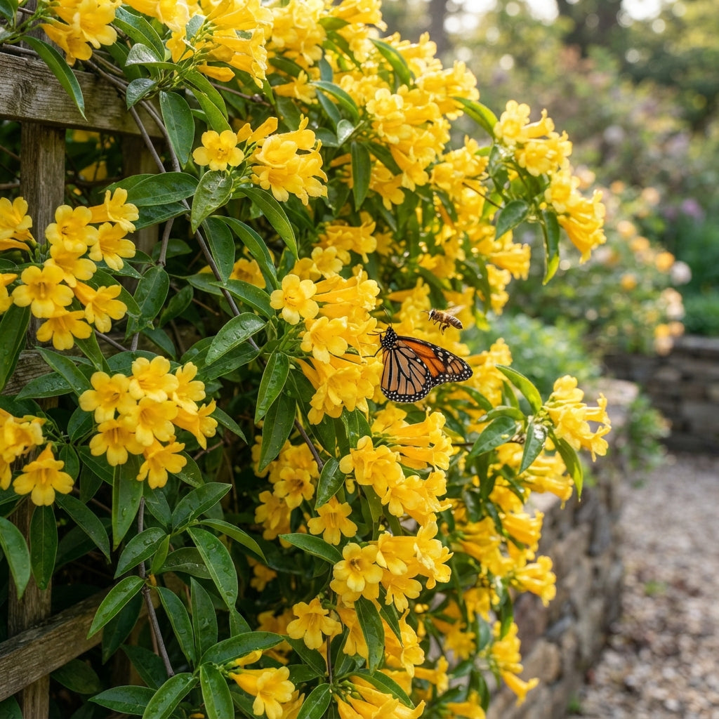 Yellow Jasmine Flower Seeds for Planting