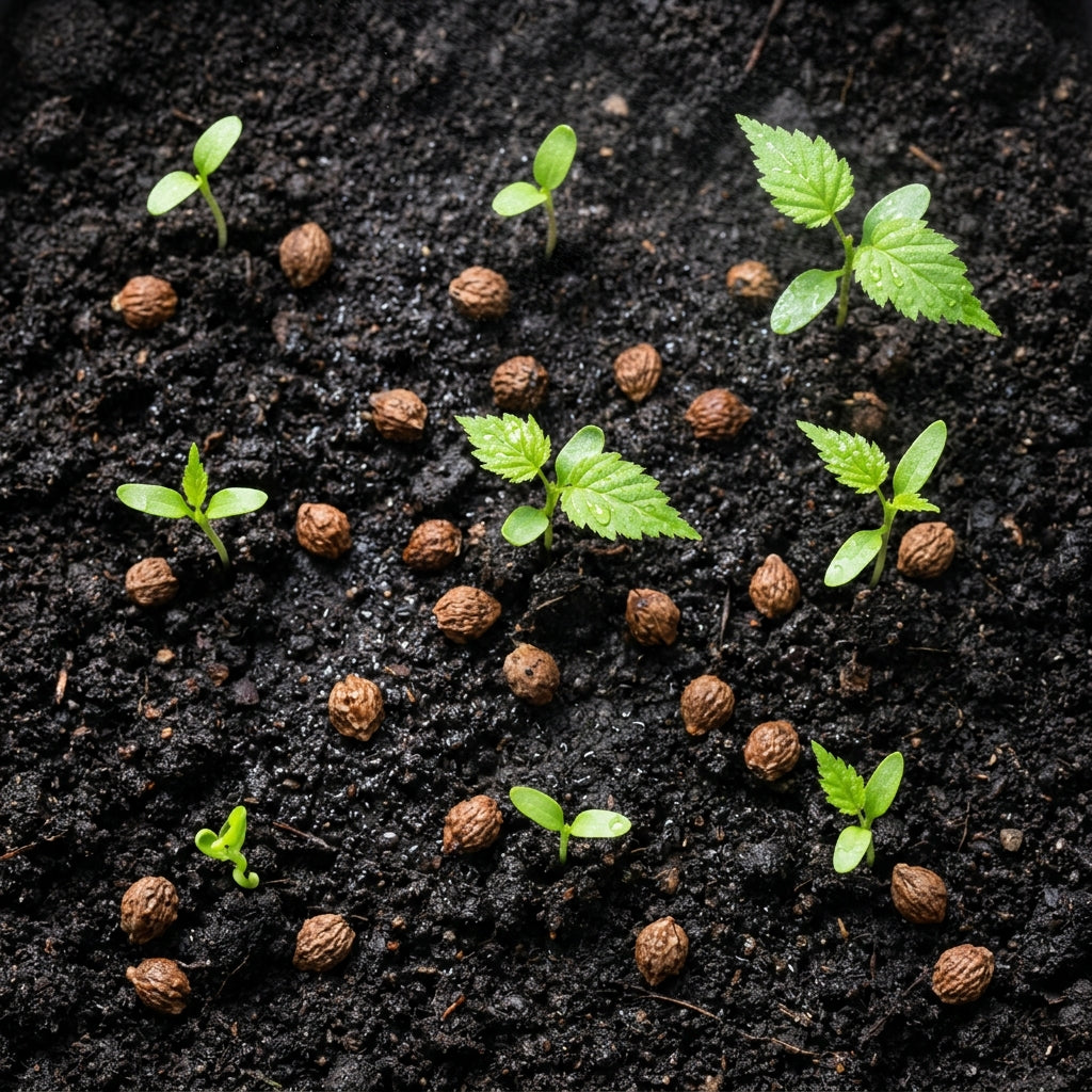 White Bat Flower Seeds for Indoor & Outdoor Planting - Tropical Decorative Flower Plants for Containers & Shade Gardens
