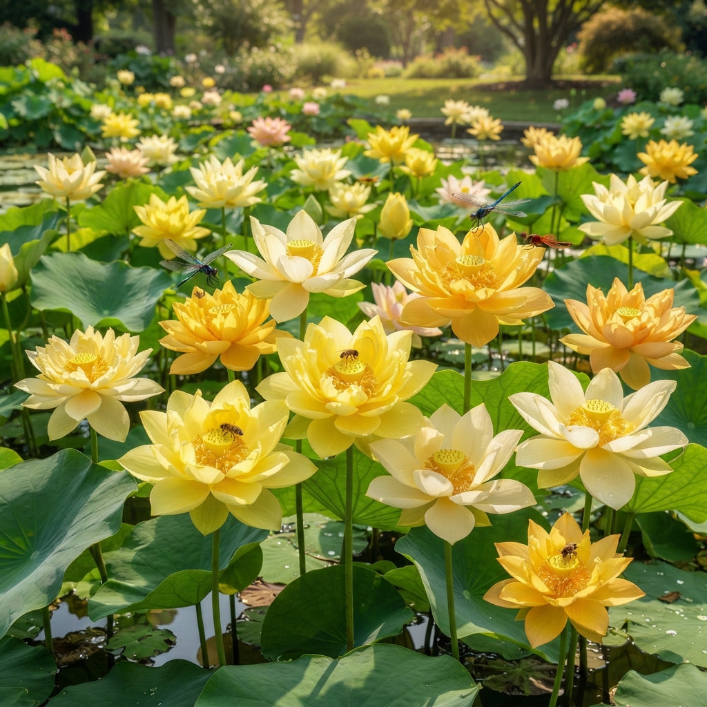 Yellow Lotus Flower Seeds for Planting