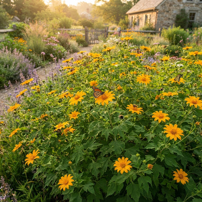 Yellow Mexican Sunflower Seeds - Mexican Sunflower Flower Seeds for Garden