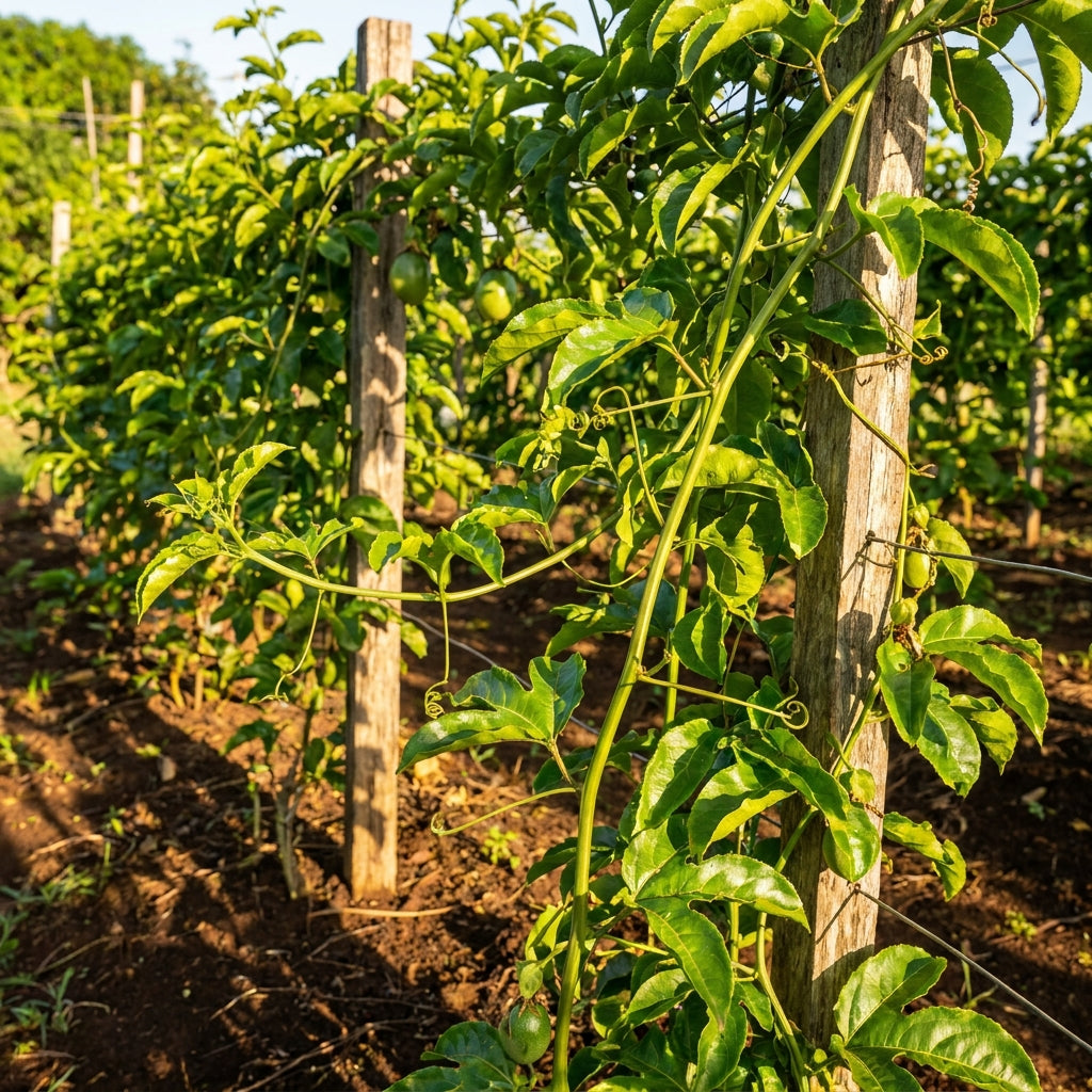 Yellow Passion Fruit (Passiflora edulis flavicarpa) Seeds for Planting