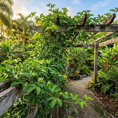Passion Fruit Yellow Flavicarpa Seeds for Planting – Tropical Vine Fruit Seeds for Home Gardening
