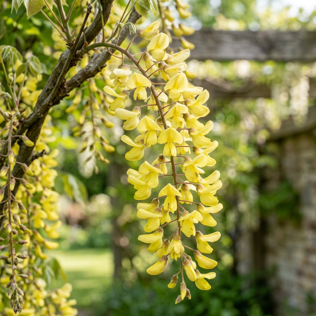 Yellow Wisteria sinensis Seeds for Planting
