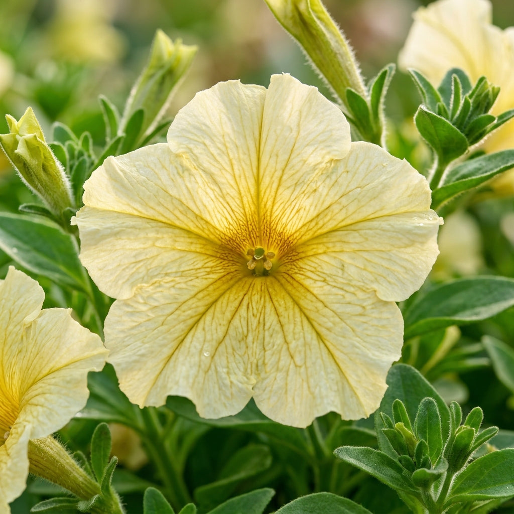 Light Yellow Petunia Seeds for Garden Planting