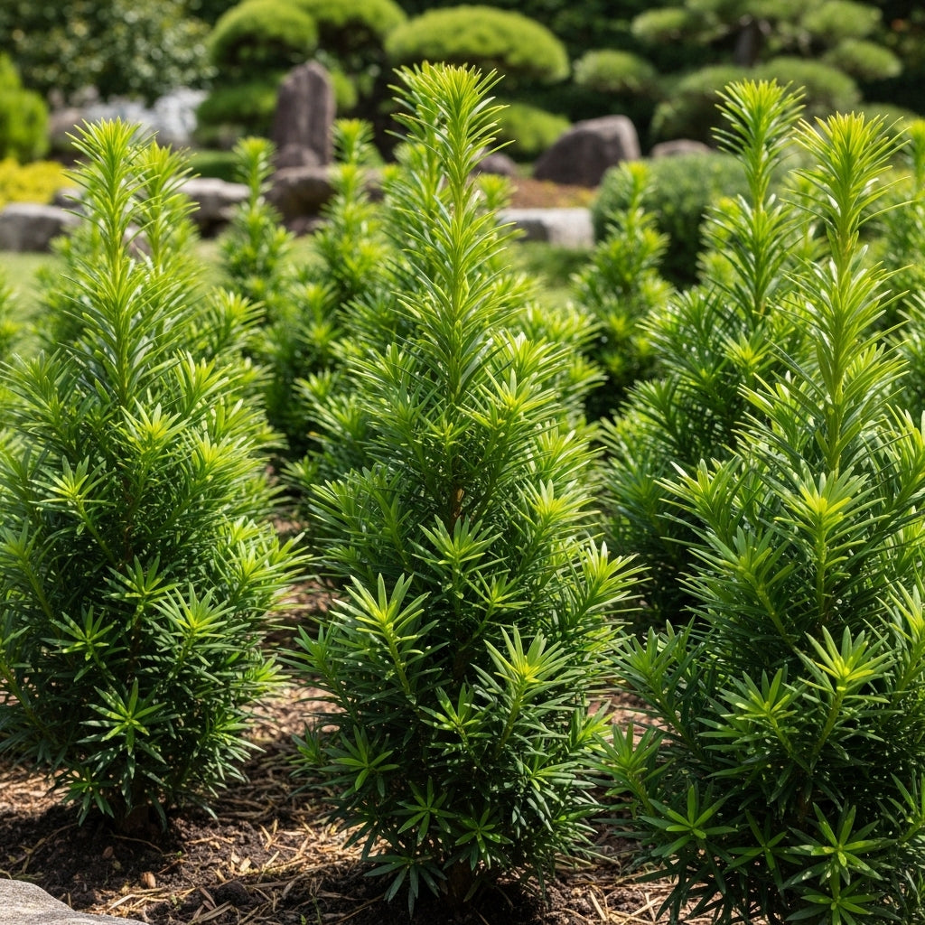 Podocarpus Macrophyllus Seeds for Evergreen Garden Landscaping