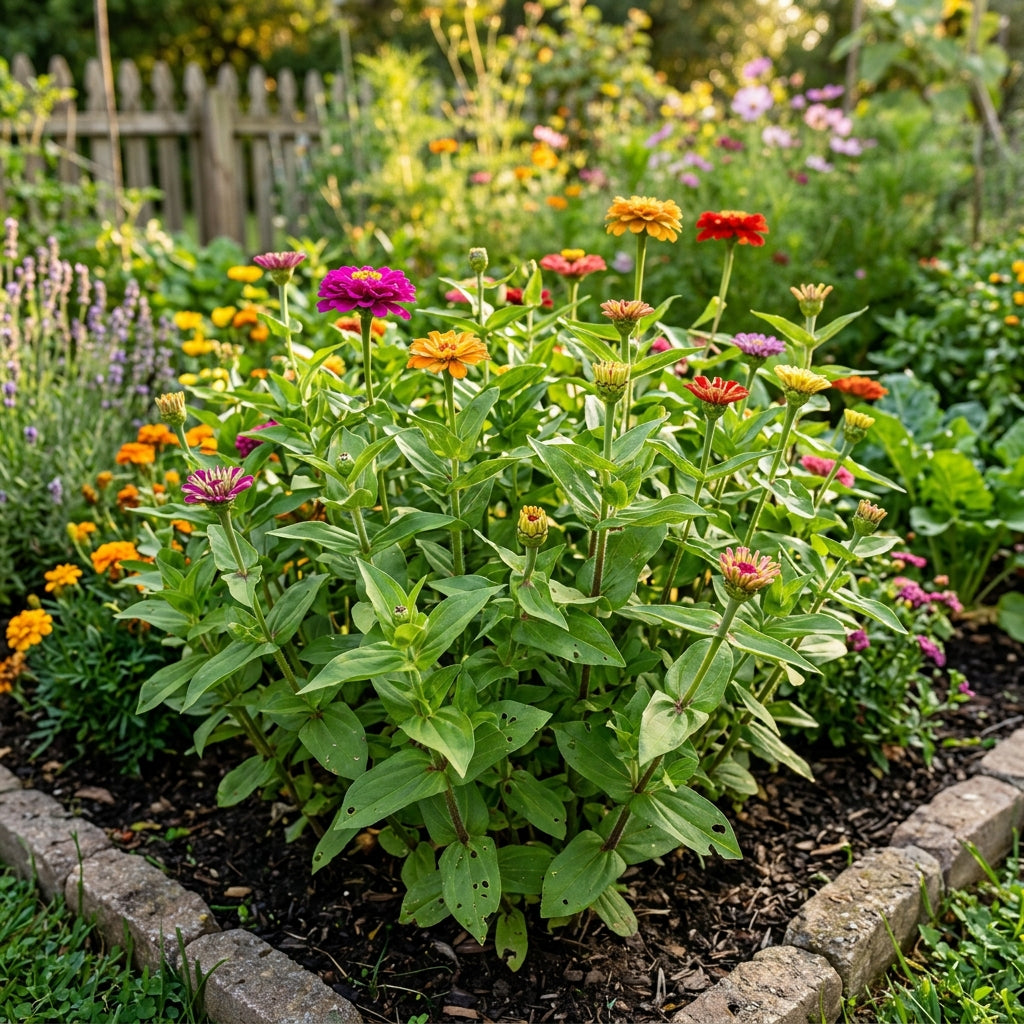 Zinnia Imported Mixed Seeds – Colourful Flower Blend