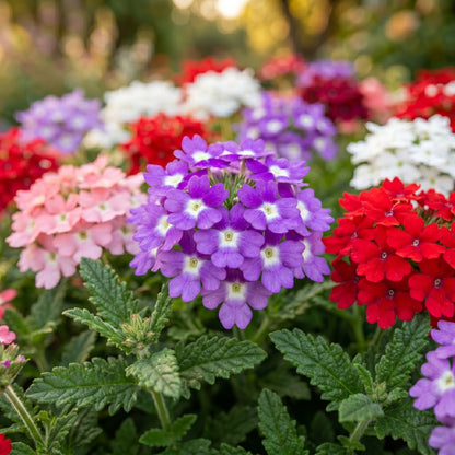 Mixed Verbena Seeds – Creeping Ground Cover Flower Seeds