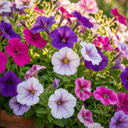 Petunia Seeds – Mixed Color Flowers