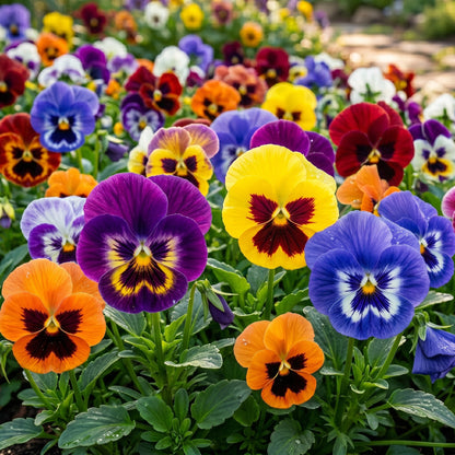 Pansy Seeds Swiss Giant Flower Plant for Garden Growing