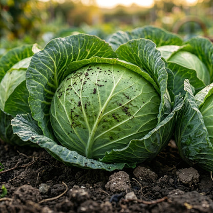 Cabbage Seeds Leafy Vegetable Plant for Garden Growing