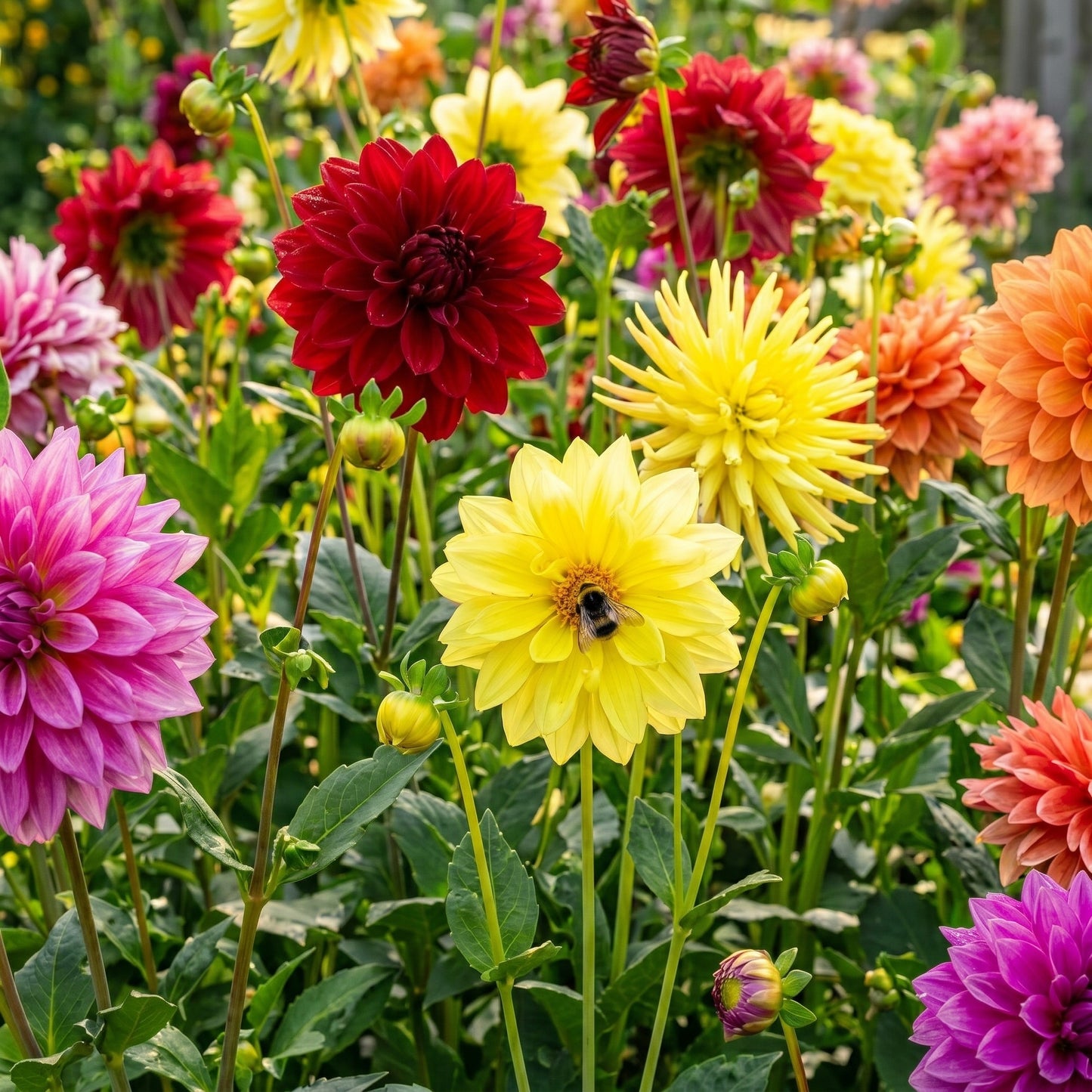 Dahlia Seeds Flower Plant for Garden Growing