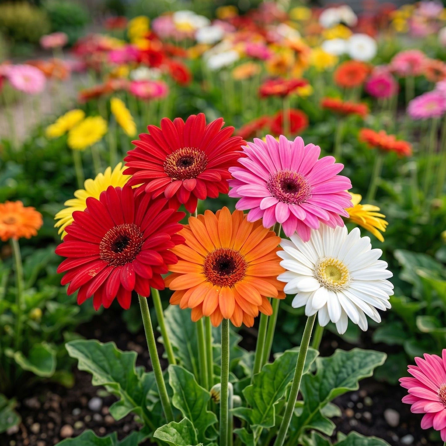 Gerbera Flower Seeds – Perennial Gerbera Daisy Flower Seeds