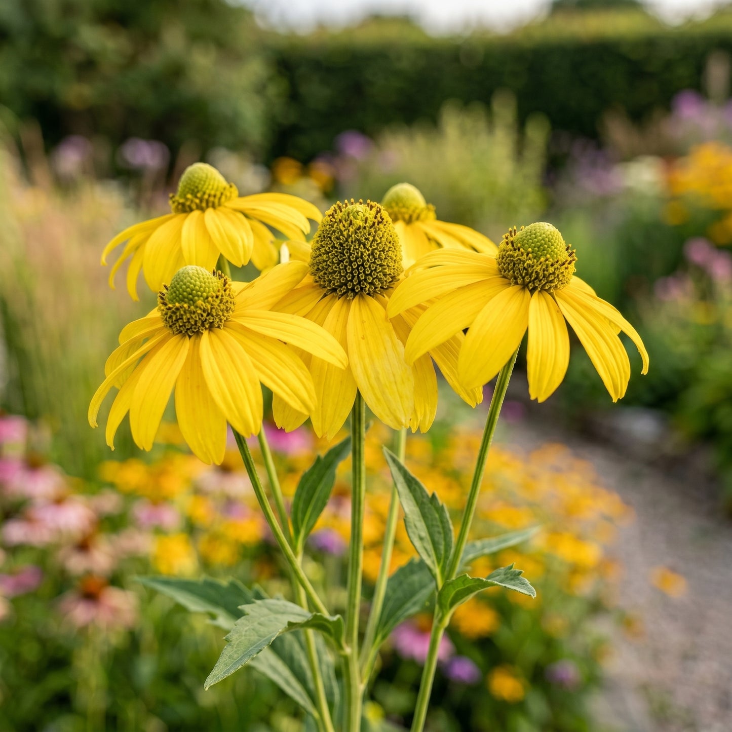 Rudbeckia laciniata Seeds – Tall Yellow Flower Seeds for Garden