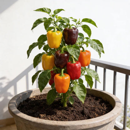 Sweet Pepper Mini Bell Blend Seeds for Home Garden