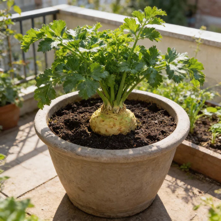 Celeriac Ilona F1 Seeds for Home Garden Planting