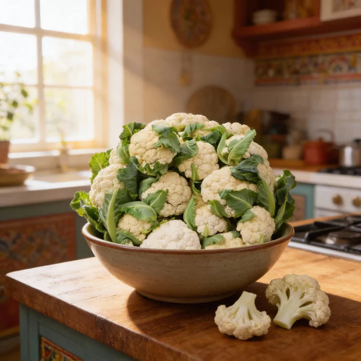 Alpha Cauliflower Seeds for Home Garden