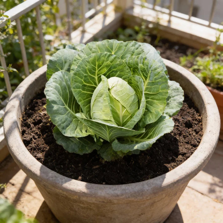 Greyhound Heirloom Cabbage Seeds for Home Garden