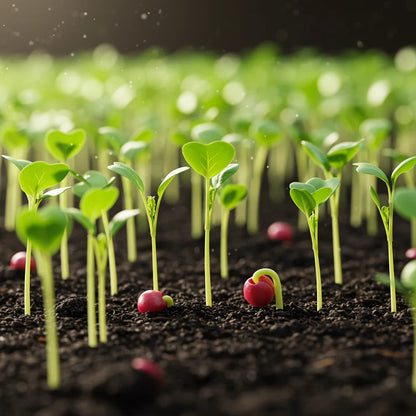 Radish Logo F1 Seeds for Home Garden Planting