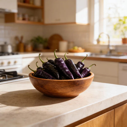 Hot Pepper Pot Black Seeds for Home Garden