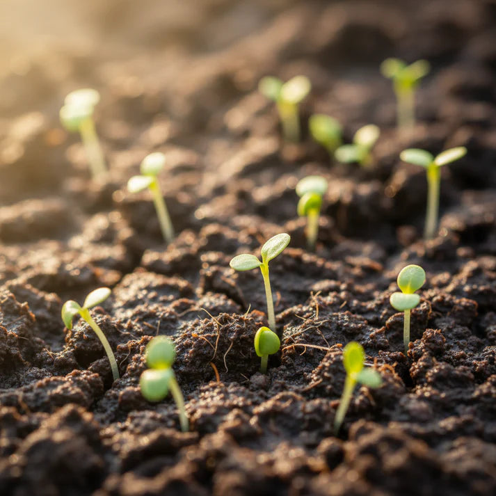 Organic Lollo Rossa Lettuce Seeds for Home Gardening