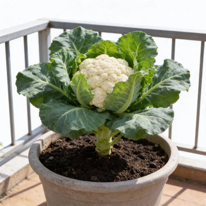 Alpha Cauliflower Seeds for Home Garden