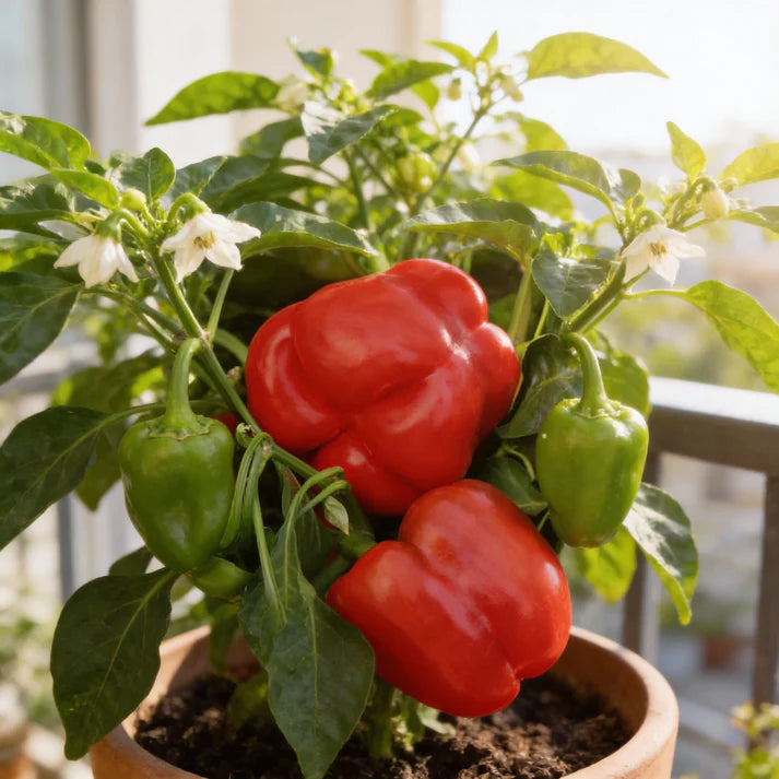 Red Knight Bell Pepper Seeds – Bell Pepper Seeds for Home Garden