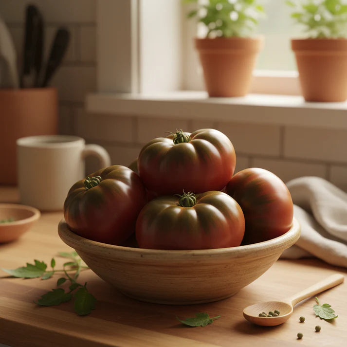Cherokee Purple Tomato Seeds – Heirloom Tomato Seeds for Home Garden