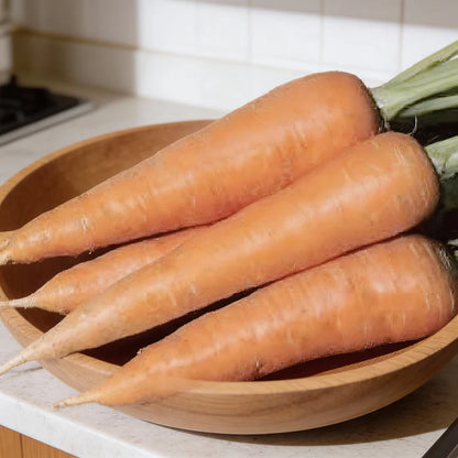 Scarlet Nantes Carrot Seeds Sweet Crisp Home Garden Variety
