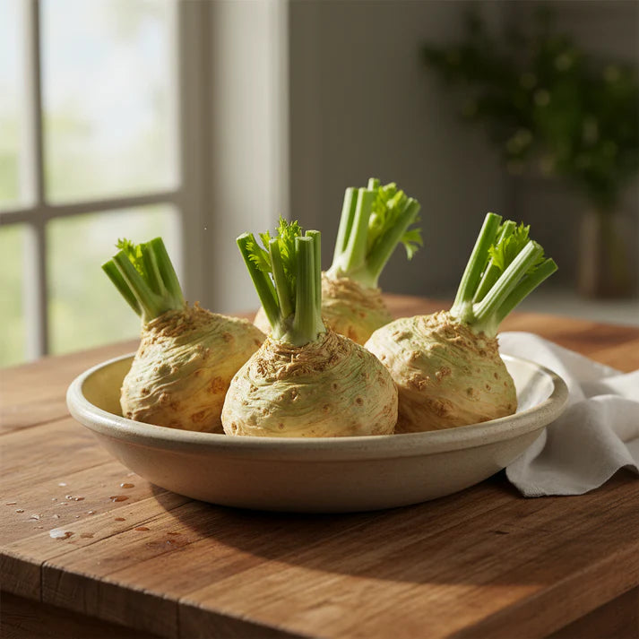 Celeriac Ilona F1 Seeds for Home Garden Planting