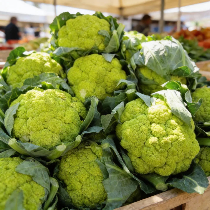 Green Cauliflower Seeds for Home Garden