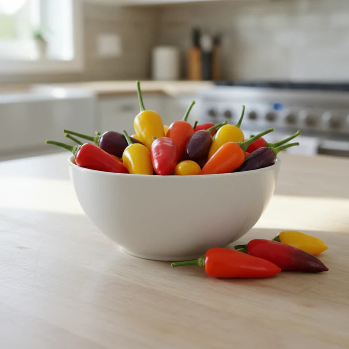 Ornamental Chili Choice Mixed Seeds for Planting