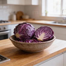 Red Drumhead Cabbage Seeds for Home Gardening