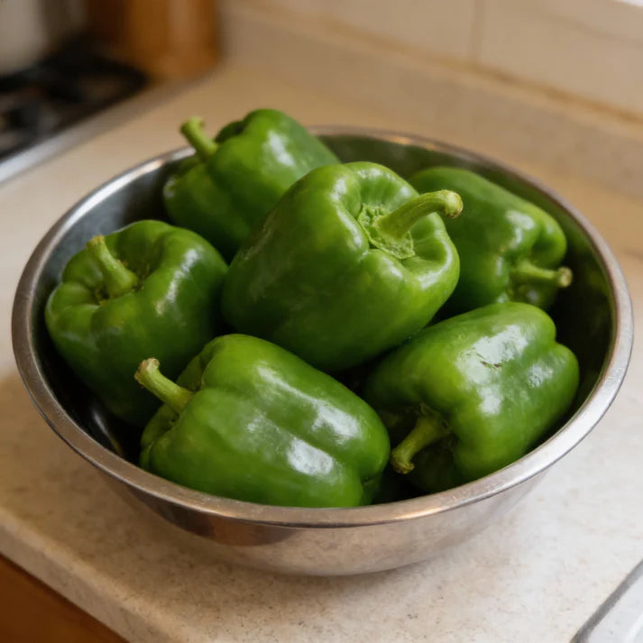 Capsicum Green Vegetable Seeds for Home Garden