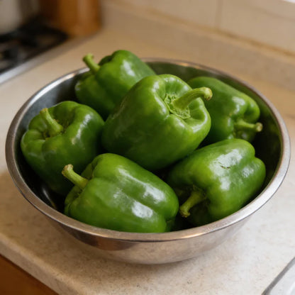 Capsicum Green Vegetable Seeds for Home Garden