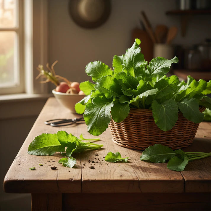 Garden’s Delight Mustard Leaf Seeds for Planting – Leafy Greens for Home Garden