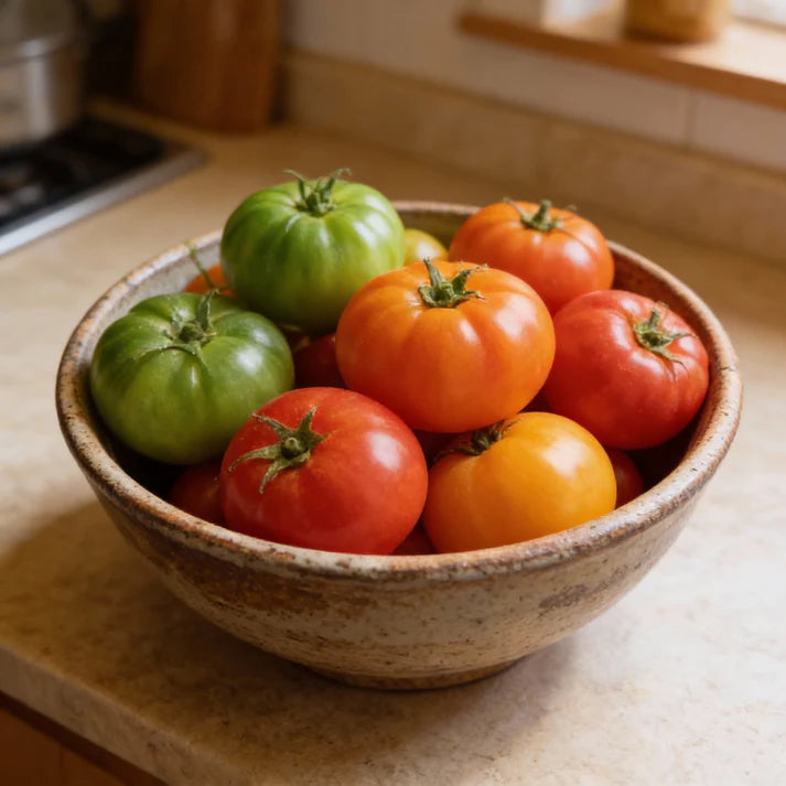 Organic India Seeds - Red Solanum Integrifolium Seeds – Solanum Seeds for Garden
