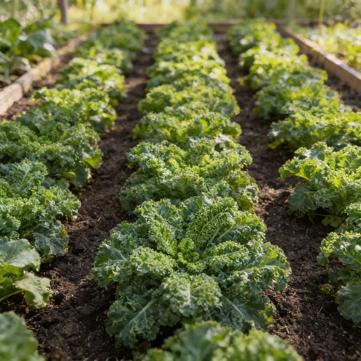 Dwarf Blue Curled Kale Seeds for Planting