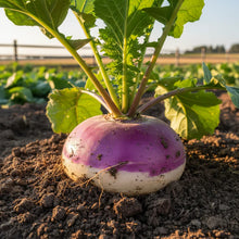 Turnip Milan Purple Top Vegetable Seeds for Planting