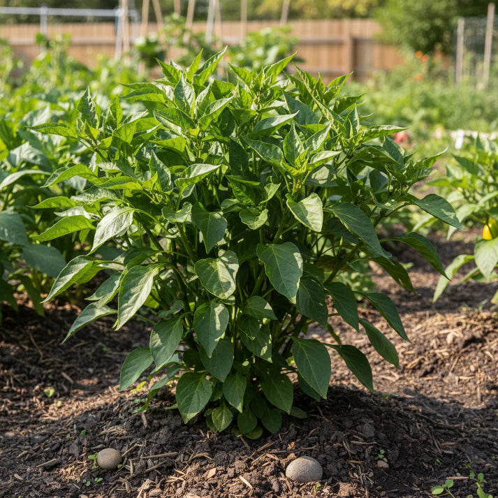Yellow Sweet Pepper Seeds for Home Gardening