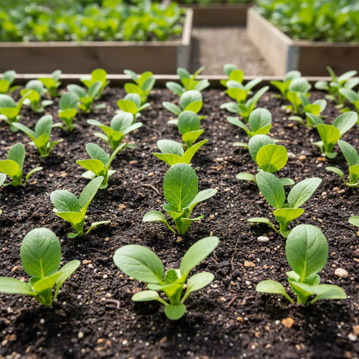 Komatsuna Leafy Vegetable Seeds for Home Gardening