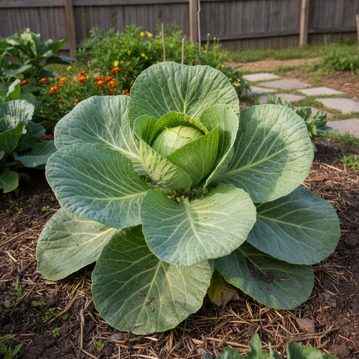 Golden Acre Cabbage Seeds for Home Garden